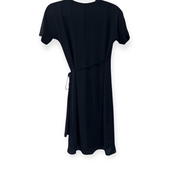 Babaton Wallace Wrap Dress in Pure Indigo - Picture 3 of 6